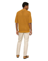 Mesh-stitch polo-shirt with DG hardware -  | Dolce & Gabbana