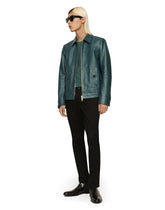 Ribbed round-neck sweater with DG hardware -  | Dolce & Gabbana