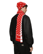 Jacquard knit hat with DG Monogram -  | Dolce & Gabbana