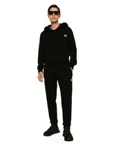 Jogging pants in wool and cashmere knit -  | Dolce &amp; Gabbana