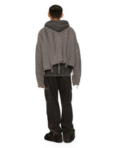 Washed cotton and linen granddad-neck sweater -  | Dolce & Gabbana