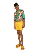 Polo-shirt with carretto-print panel -  | Dolce & Gabbana