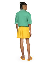 Polo-shirt with carretto-print panel -  | Dolce & Gabbana