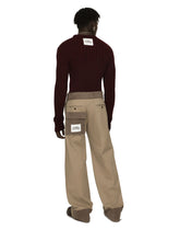 Ribbed wool round-neck sweater -  | Dolce & Gabbana