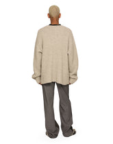 Fisherman’s rib wool cardigan -  | Dolce &amp; Gabbana