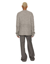 Alpaca wool and cotton cable-knit cardigan -  | Dolce &amp; Gabbana
