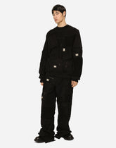 Round-neck mohair wool sweater -  | Dolce &amp; Gabbana