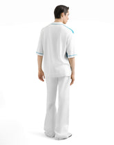 Silk and cotton shirt with bandanna print -  | Dolce &amp; Gabbana