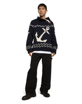 Marina-print turtle-neck sweater -  | Dolce & Gabbana