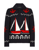 Marina-print turtle-neck sweater -  | Dolce & Gabbana