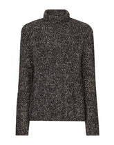 Wool rib-stitch turtle-neck sweater -  | Dolce &amp; Gabbana