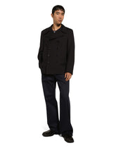 Boat-neck sweater in virgin wool -  | Dolce & Gabbana