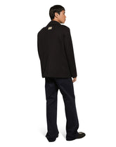 Boat-neck sweater in virgin wool -  | Dolce & Gabbana