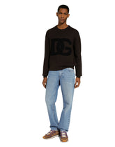 Handmade wool crew neck sweater -  | Dolce &amp; Gabbana