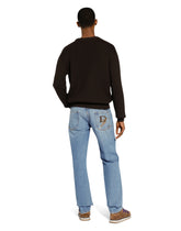 Handmade wool crew neck sweater -  | Dolce &amp; Gabbana