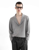 Wool sweater with V-neck and DG embroidery -  | Dolce &amp; Gabbana