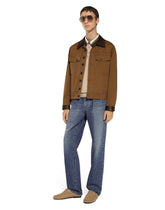Silk polo-neck with DG embroidery -  | Dolce & Gabbana