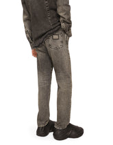 Light gray wash slim-fit stretch jeans -  | Dolce & Gabbana