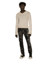 Marbled slim fit stretch jeans -  | Dolce & Gabbana