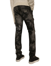 Marbled slim fit stretch jeans -  | Dolce & Gabbana