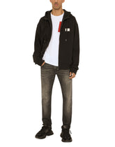 WASHED STRETCH DENIM SLIM JEANS -  | Dolce & Gabbana