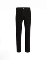 Slim-fit stretch cotton jeans with tag -  | Dolce &amp; Gabbana