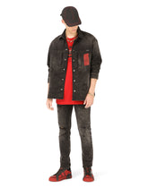 Gray wash skinny stretch jeans -  | Dolce & Gabbana