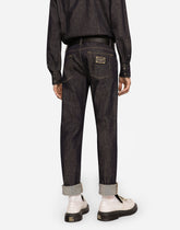 Blue skinny stretch jeans -  | Dolce & Gabbana