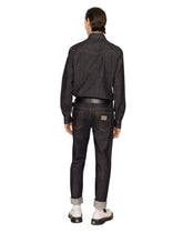 Blue skinny stretch jeans -  | Dolce & Gabbana