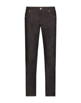 Blue skinny stretch jeans -  | Dolce & Gabbana