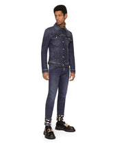 Mid blue skinny stretch jeans -  | Dolce & Gabbana