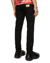 Black skinny stretch jeans -  | Dolce & Gabbana