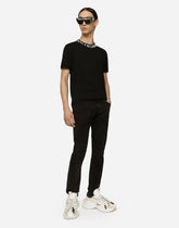 Marble-effect skinny stretch jeans -  | Dolce &amp; Gabbana