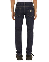STRETCH DENIM SKINNY JEANS -  | Dolce & Gabbana