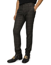 Checked cotton and wool pants -  | Dolce &amp; Gabbana
