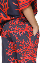 Brushstroke-print silk and cotton pants -  | Dolce & Gabbana