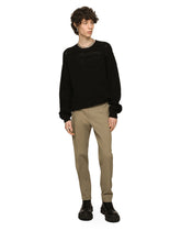 Stretch cotton and cashmere pants -  | Dolce &amp; Gabbana
