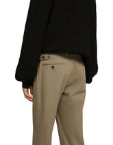 Stretch cotton and cashmere pants -  | Dolce &amp; Gabbana