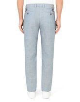 Linen and cotton pants -  | Dolce &amp; Gabbana