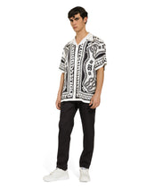 Cotton pants with double darts -  | Dolce & Gabbana