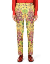Floral lurex jacquard pants -  | Dolce & Gabbana