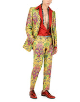 Floral lurex jacquard pants -  | Dolce & Gabbana