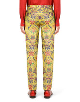Floral lurex jacquard pants -  | Dolce & Gabbana