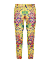 Floral lurex jacquard pants -  | Dolce & Gabbana