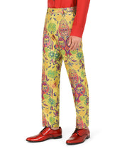 Floral lurex jacquard pants -  | Dolce & Gabbana