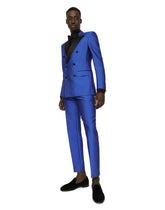 Herringbone-effect jacquard pants -  | Dolce & Gabbana