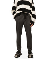 Virgin wool jogging pants -  | Dolce & Gabbana