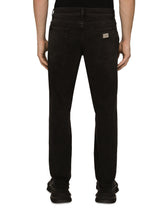 STRETCH DENIM REGULAR JEANS -  | Dolce & Gabbana