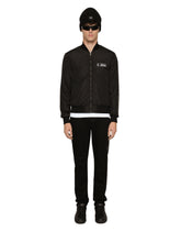 Regular-fit stretch jeans with print and DGVIB3 patch -  | Dolce & Gabbana