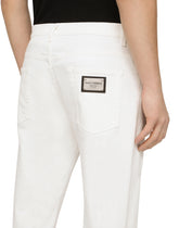 STRETCH DENIM LOOSE JEANS -  | Dolce & Gabbana